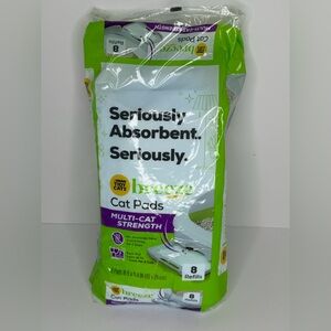 Tidy Cats Breeze Multi-Cat Strength Pads Refill, 8 pads
